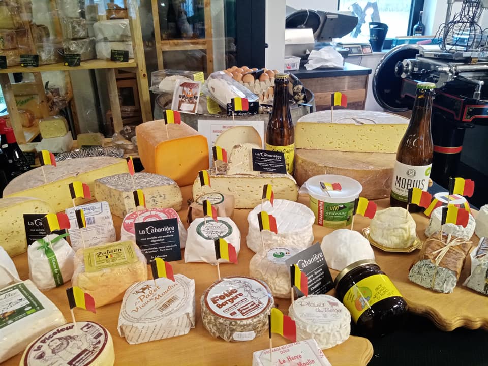 Plateau fromage en repas - La Cabanière